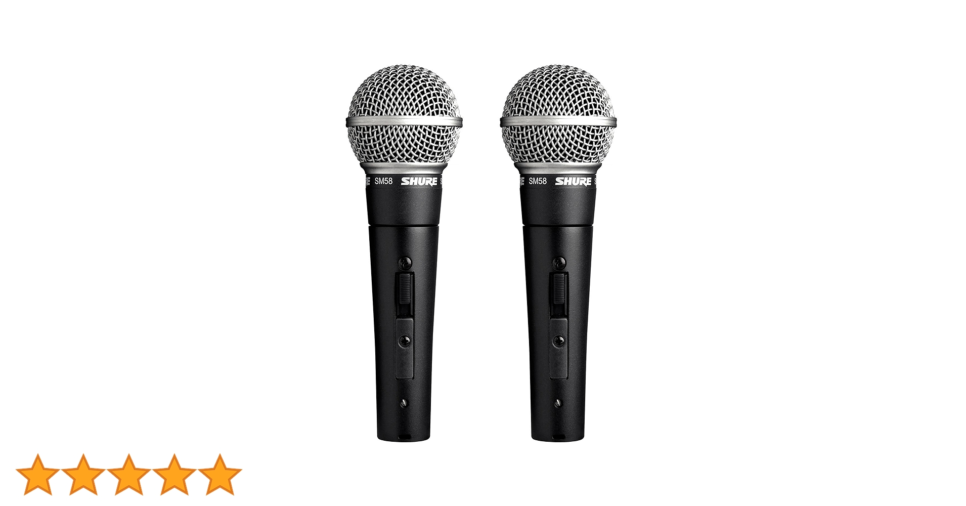 Amazon | Shure SM58S プロフェッショナルボーカルマイク オン